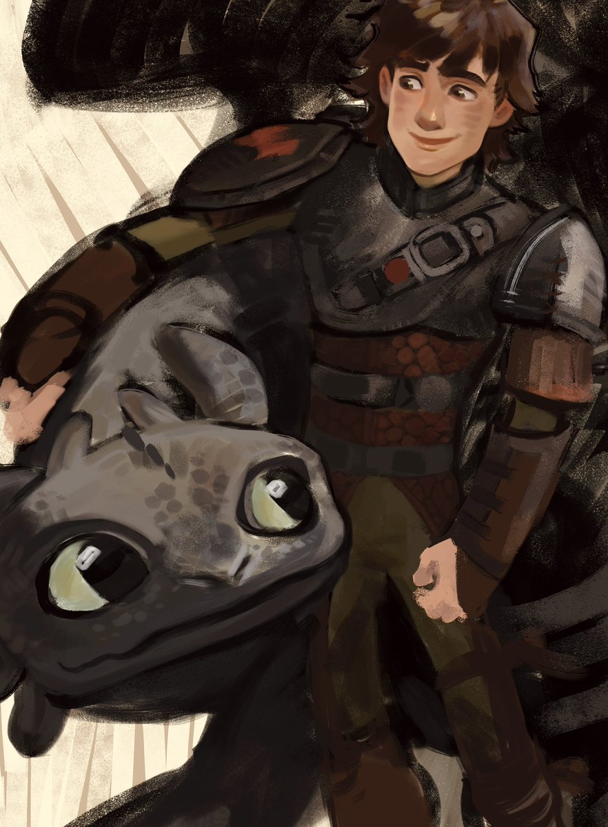 Work in progress 🖤
Hiccup and Toothless 
#hiccupandtoothless #hiccup #toothless #howtotrainyourdragon2