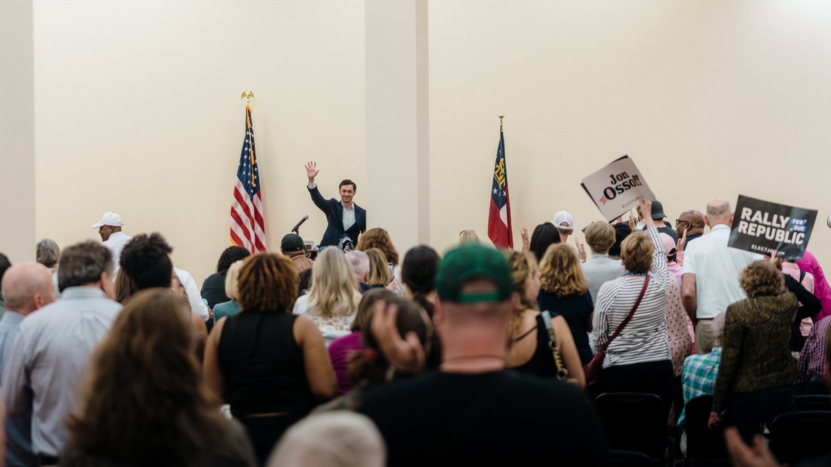 Jon Ossoff tweet media