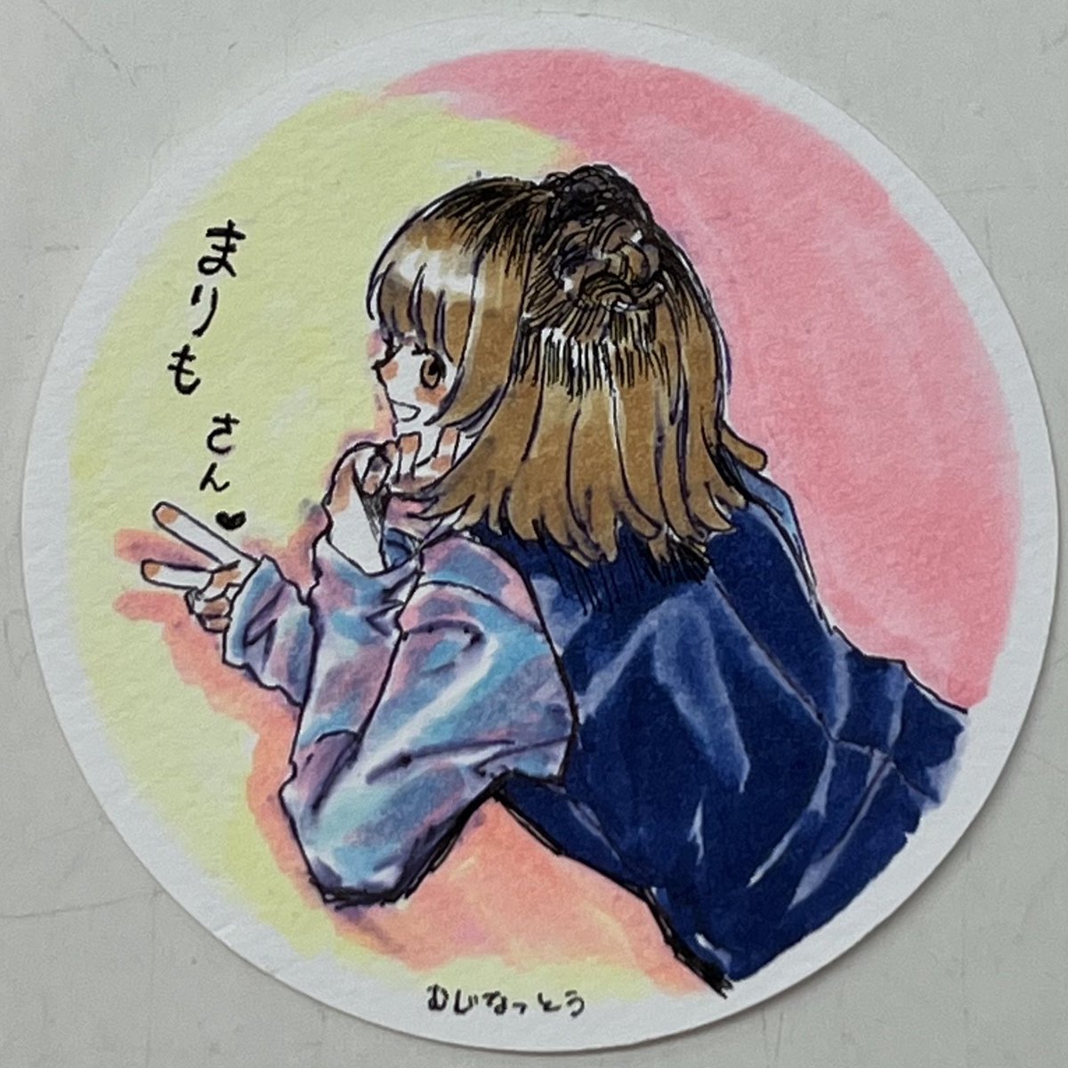 pan_mujina's tweet photo. TëKMO+( #テクモプラス )のまりもさん✨

差し入れと一緒にお渡ししました https://t.co/AFFV5yLG64