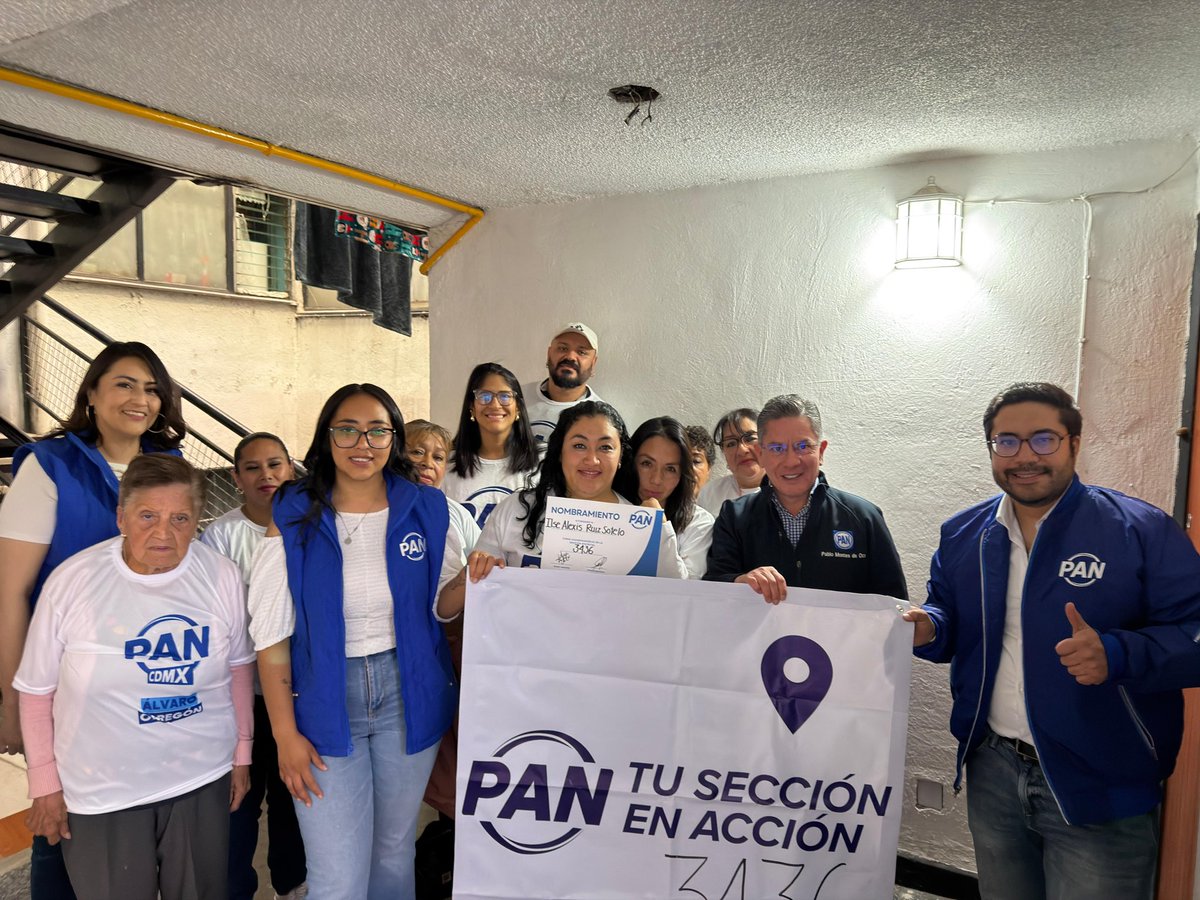 Desde los Comités Seccionales del <a href="/pan_ao/">PAN ÁLVARO OBREGÓN</a>, los panistas de Torres de Potrero, La Cascada y U.H. Lomas de Plateros vamos a organizarnos y a trabajar para foratalecer a Acción Nacional en Álvaro Obregón. 

#TuSecciónEnAcción