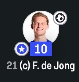 BarcaUniversal's tweet image. 🚨 Frenkie de Jong got a 10 Sofascore rating vs. Levante.