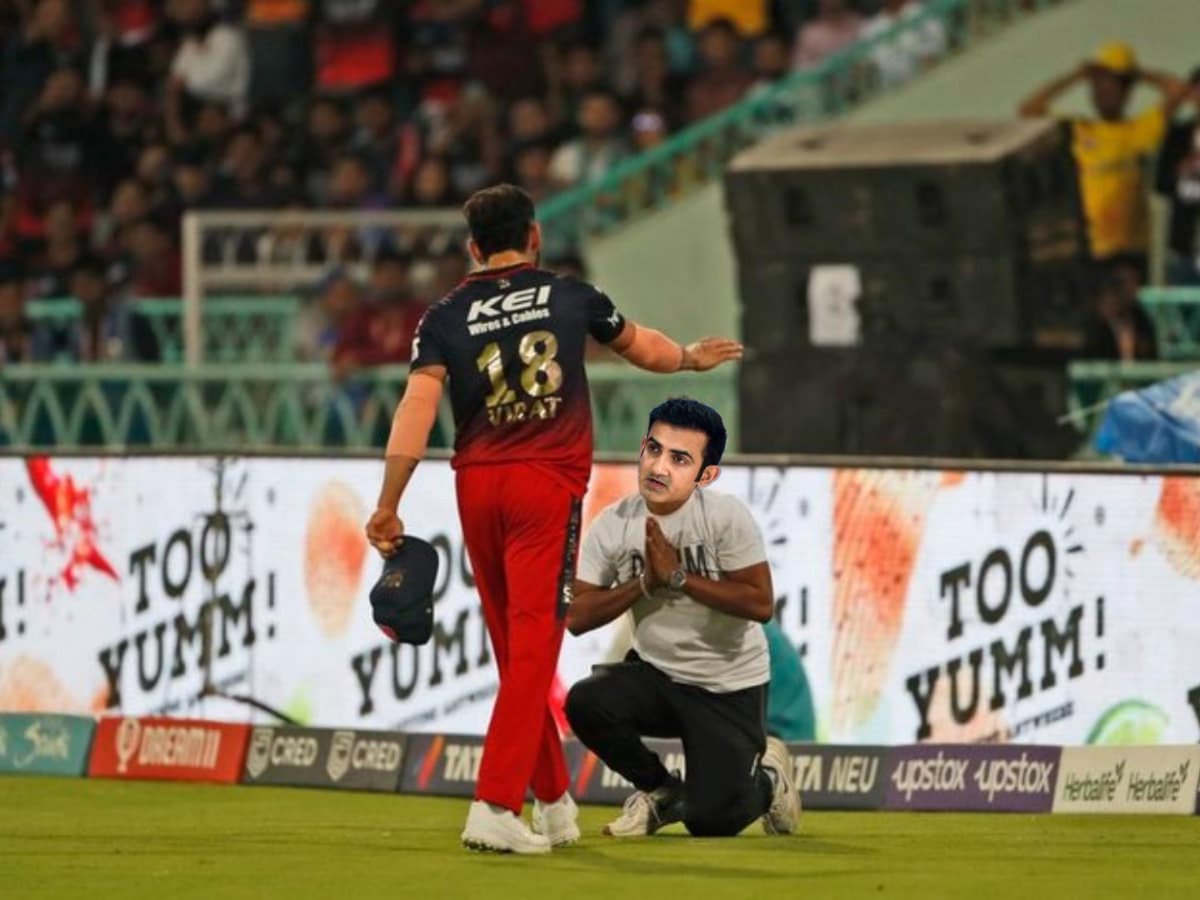 Virat Kohli से माफी मांग mC Gambhir 😡