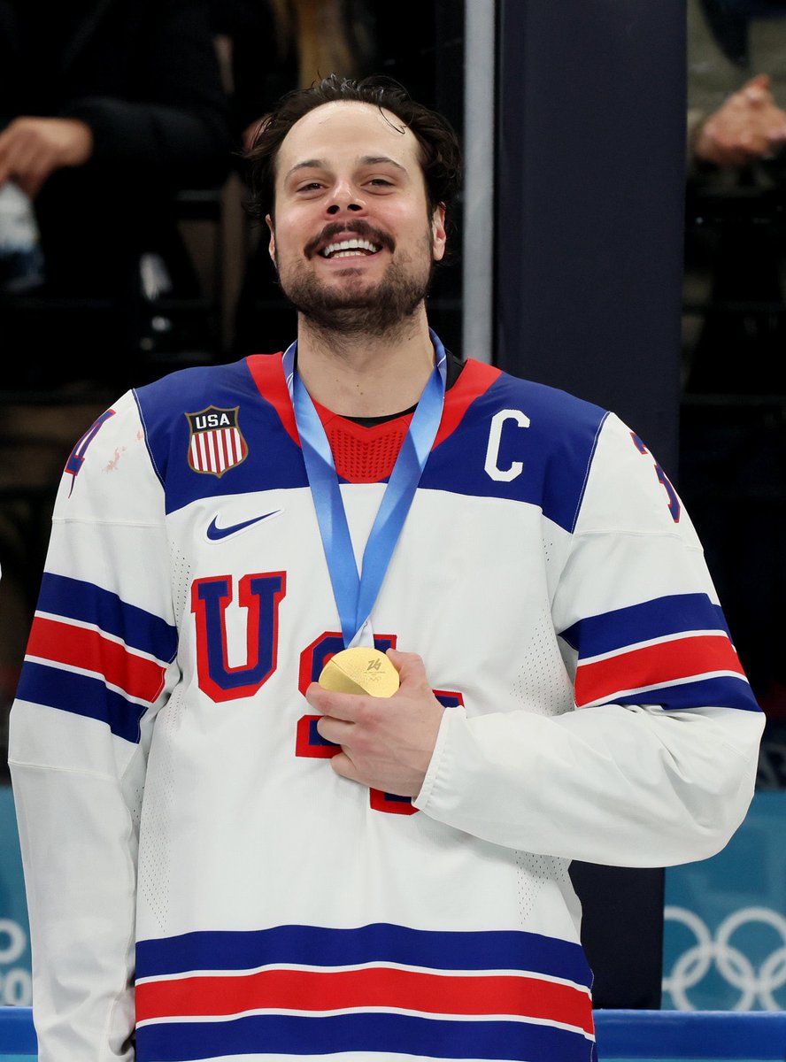 a mexican american son of an immigrant leading the usa men’s hockey team to their first olympic gold in 46 years… the fascist government will never erase the true american identity that is immigrants and people of color. america exists BECAUSE OF immigrants and people of color.