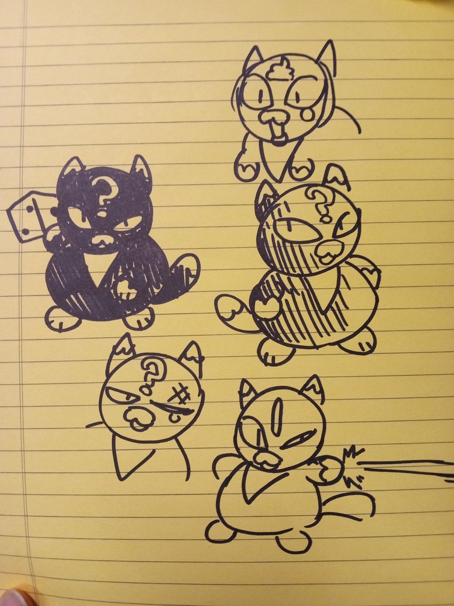 I drew more of the silly gambit