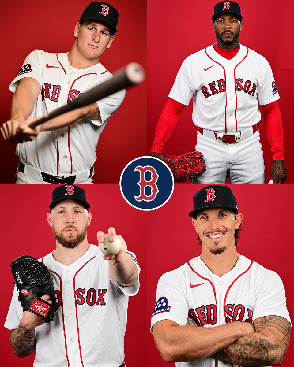 These @RedSox Photo Day shots are our Roman Empire!
🔴 Roman Anthony
⚪ Aroldis Chapman
🔴 Garrett Crochet
⚪ Jarren Duran