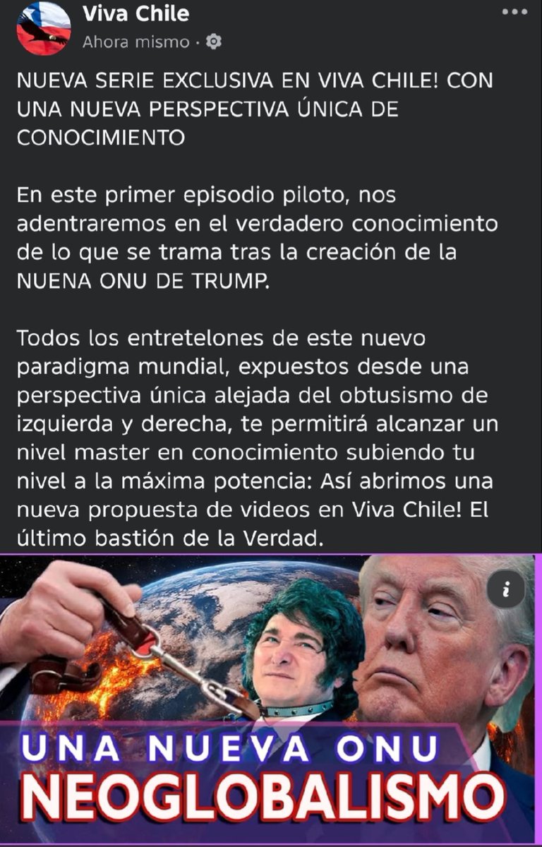 Neoglobalismo
Link video:
youtube.com/watch?v=aaZw3J…
<a href="/Fuera_Onu/">𝐅𝐔𝐄𝐑𝐀 𝐎𝐍𝐔</a>