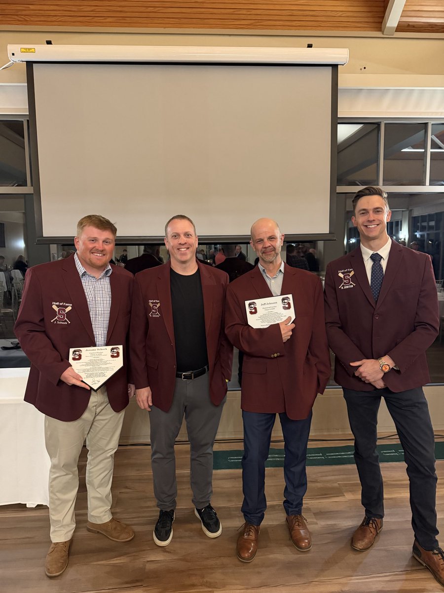 Congratulations to Jeff Johnson and Jeremy Schork on their inductions into the Summit baseball Hall of Fame.