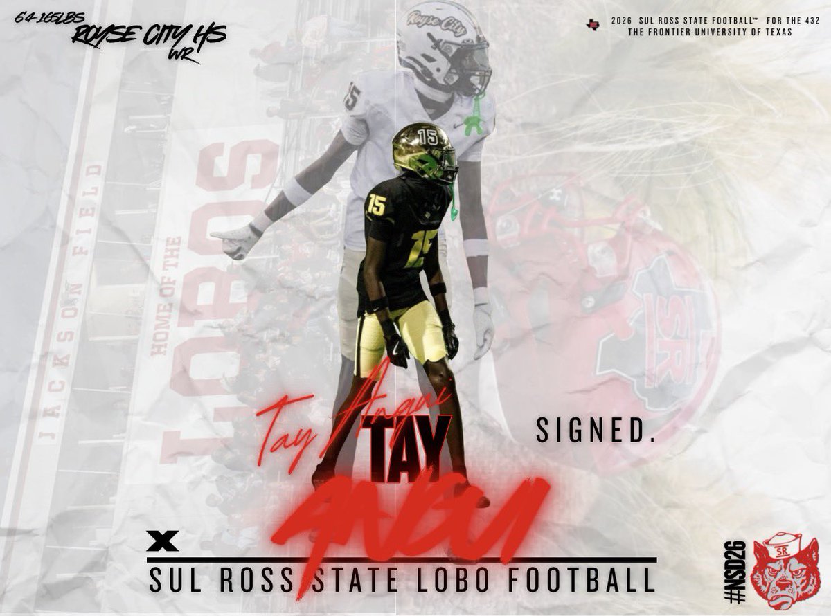 Sul Ross Football tweet media