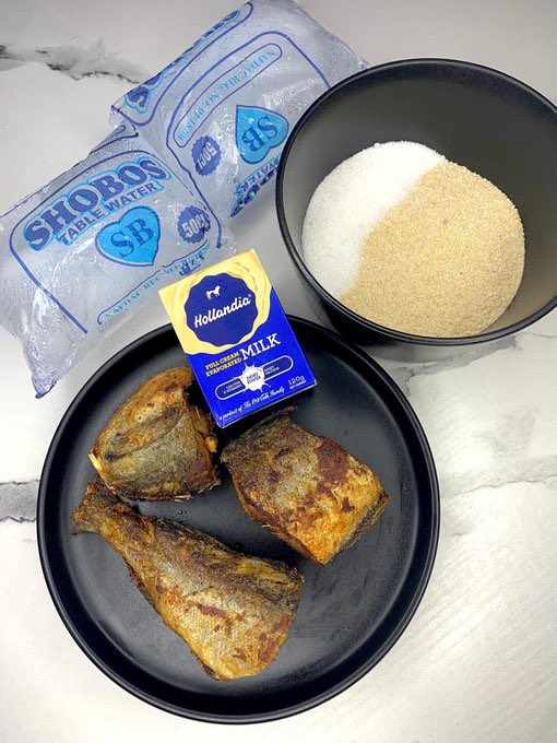 Can we all agree that liquid milk has no business in Garri ??