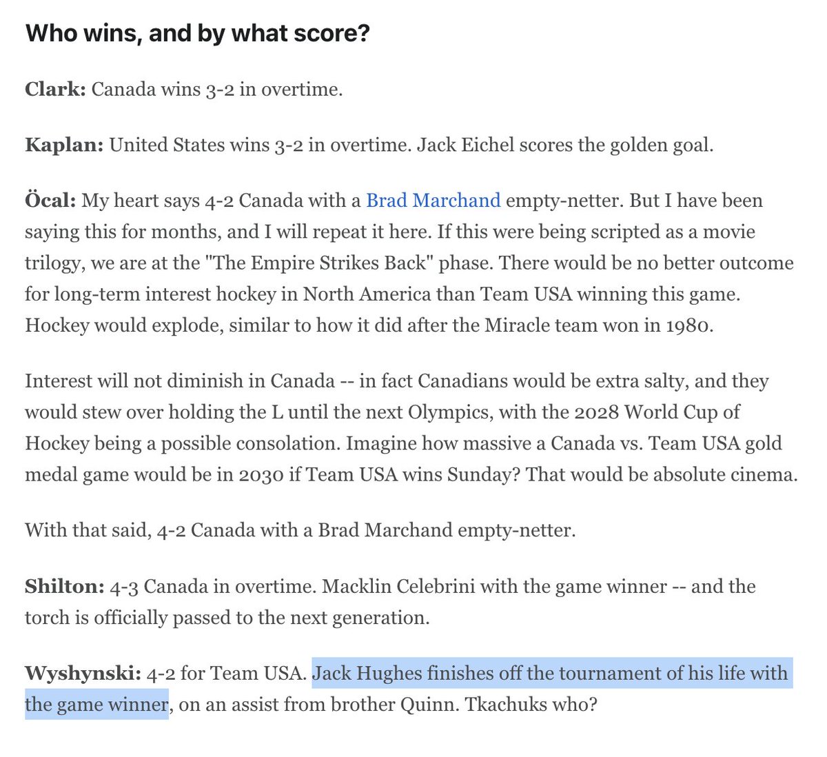 Greg Wyshynski tweet media