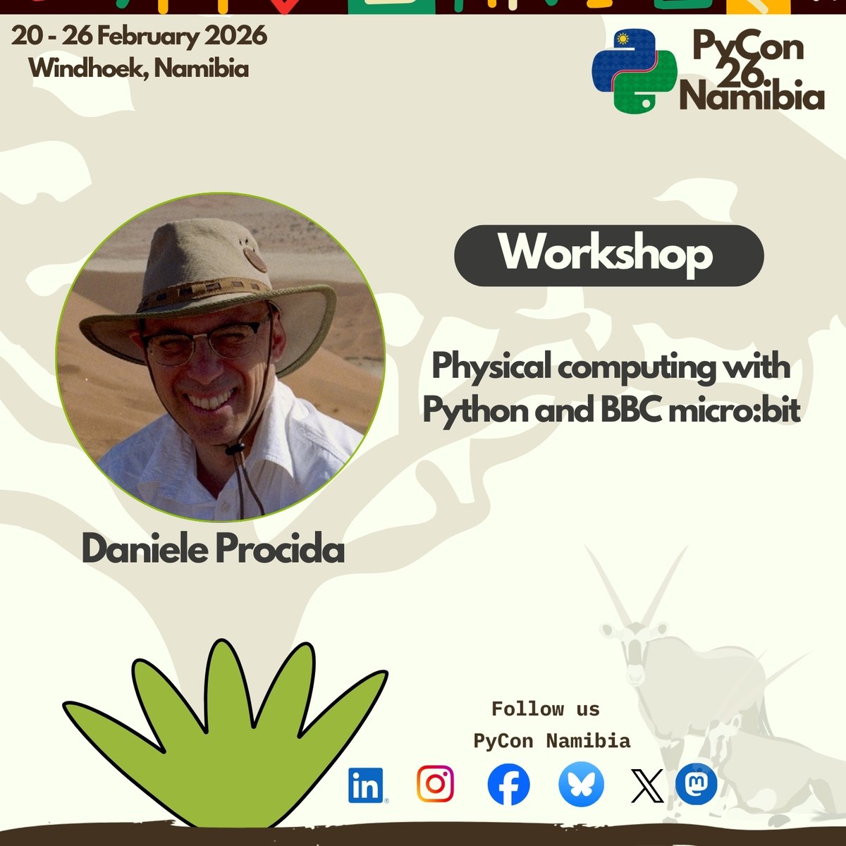 PyCon Namibia tweet media