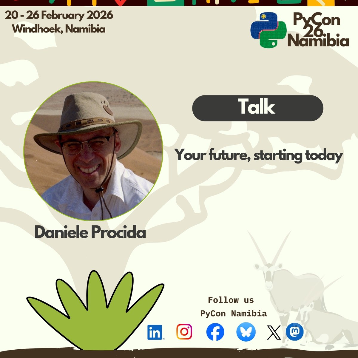 PyCon Namibia tweet media