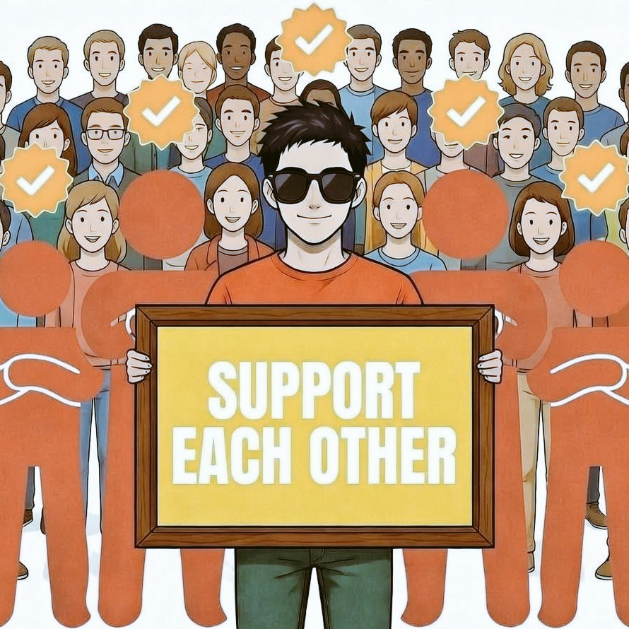 Let’s create a timeline where we uplift each other instead of competing. Follow for follow, engagement for engagement, and real support only. Comment when done so I can return instantly ✨💬