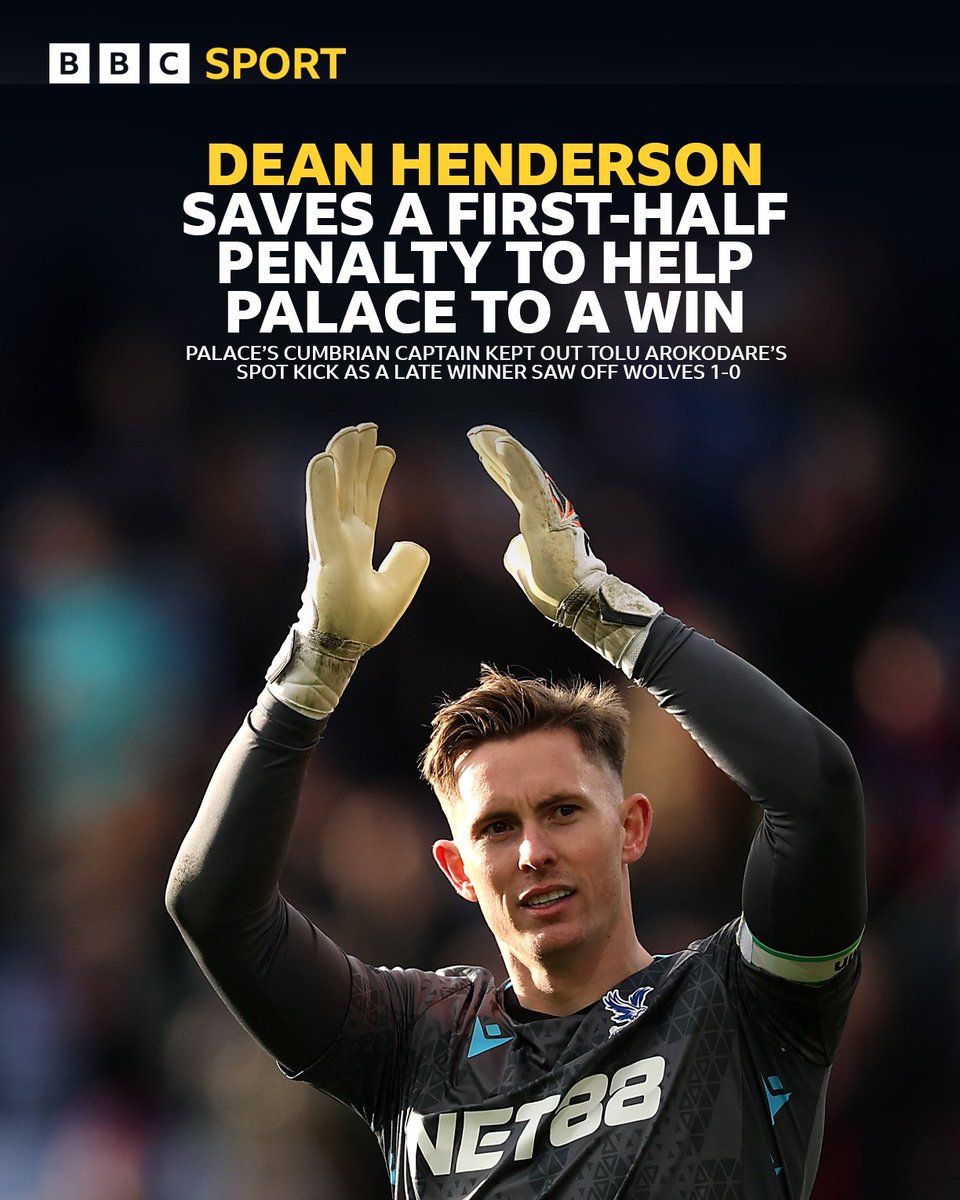 bbccumbriasport's tweet image. The 28 year-old Whitehaven-born goalkeeper, who has been made captain of Palace, kept his tenth clean sheet of this Premier League season in the 1-0 win at Selhurst Park this afternoon.

#bbcfootball #crystalpalace #cumbria #EPL