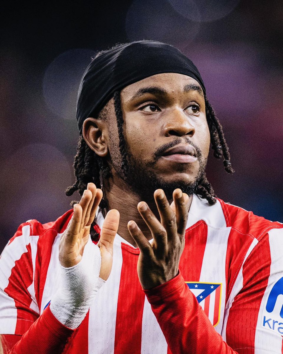 🚨 𝗪𝗛𝗔𝗧 𝗔 𝗦𝗧𝗔𝗥𝗧! Ademola Lookman scored again this weekend for Atlético Madrid against Espanyol! 😍🇳🇬

➡️ 5 starts
⚽️ 4 goals
🎯 2 assists

Massive respect to the Nigerian star, who has settled in perfectly with his new team. ❤️