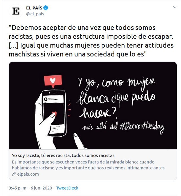 El País, que convirtió su periódico en un blog, que sustituyó periodistas por activistas, que sustituyó lo importante por lo interesante, seguro que no tiene nada que ver, no.

Dentro titulares