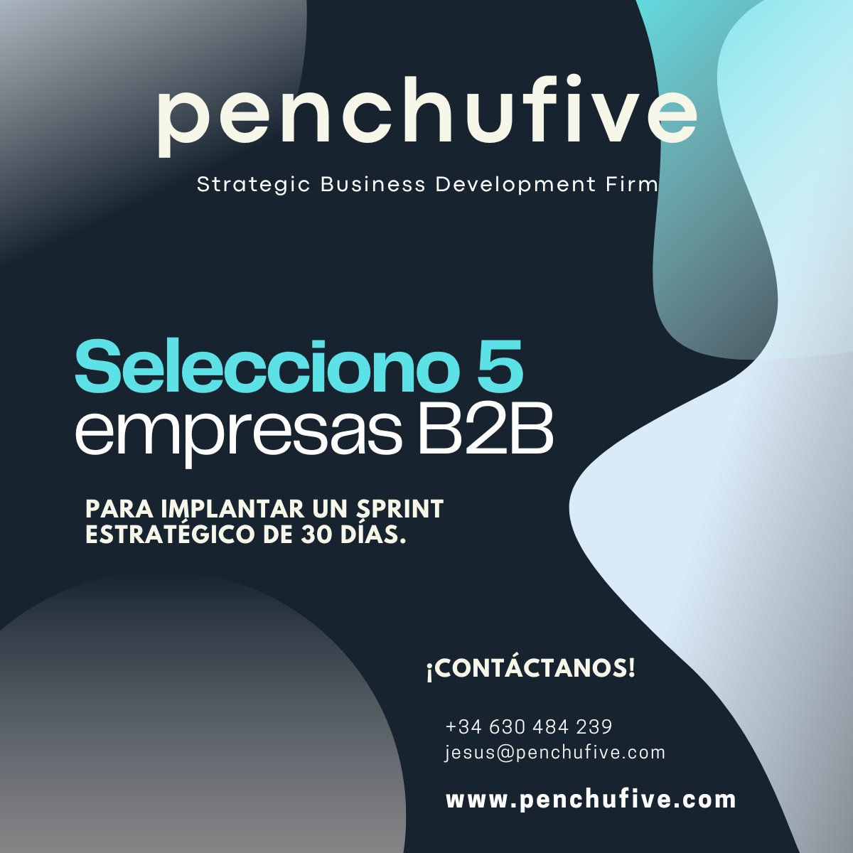 penchufive's tweet photo. EXPANSIÓN INTERNACIONAL.
Selecciono 5 empresas B2B para implantar un Sprint Estratégico.

Ordenamos tu desarrollo internacional desde cero:
• Mercado prioritario.
• Decisor correcto.
• Estrategia clara.
• Agenda ejecutiva.

No es consultoría.
Es implantación real.
#penchufive https://t.co/whvvSRvt6u