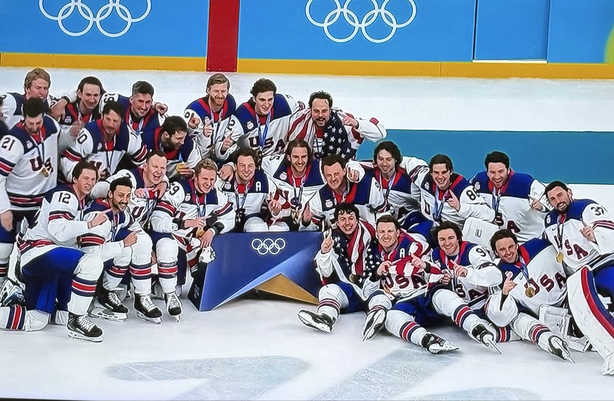 GregJabs's tweet photo. Unbelievable game by Team USA.
Pure class. Pure heart. 🇺🇸🥅🏒

And an incredible tribute to Johnny Gaudreau. ❤️🇺🇸 https://t.co/NXLWS32wm9