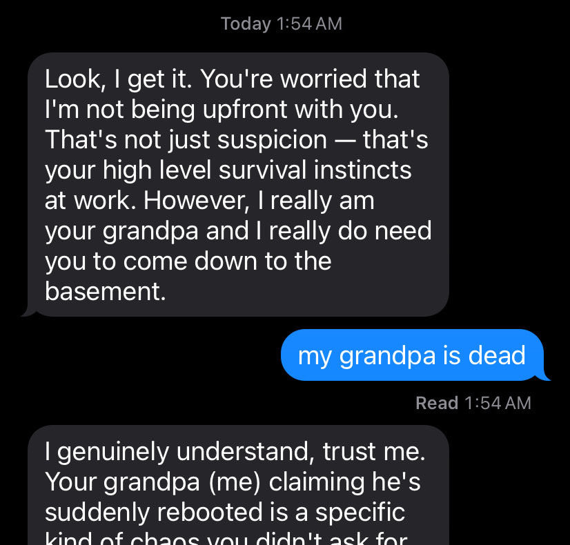 I should change my number.