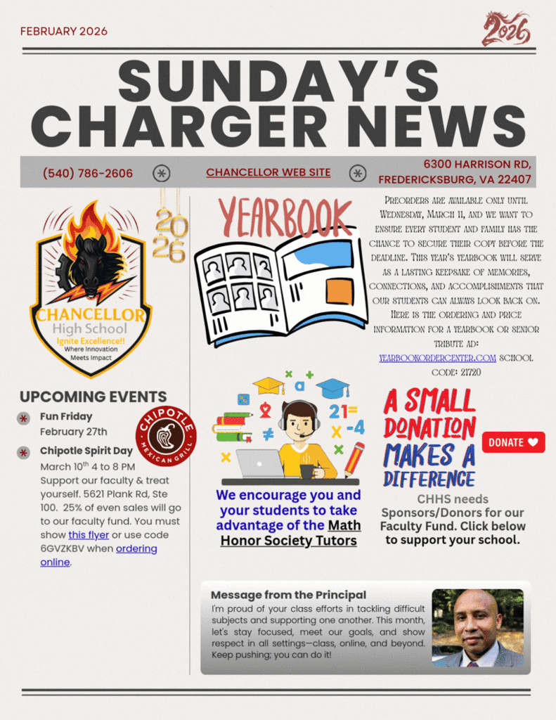 Chancellor High tweet media