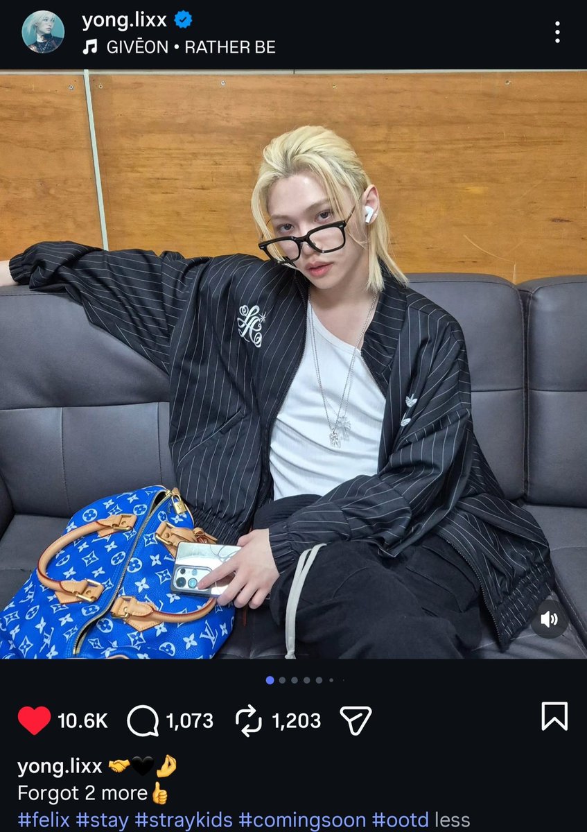 knowing how felix loves to play around with the way he's spoiling