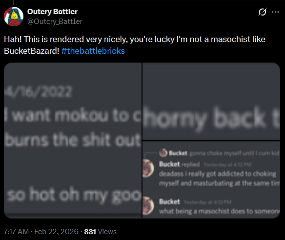 OUTCRY BATTLER tweet media