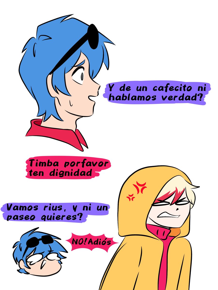 La dignidad es lo primero chic@s 🙂, este mini comic lo hice rapidísimo, disculpen si no le puse detalles 7w7 pero para la próxima tendrán más detalles, o talvez publique una animación pero a boceto, nos vemos en unos días, cuídense los quello ✨️🥹