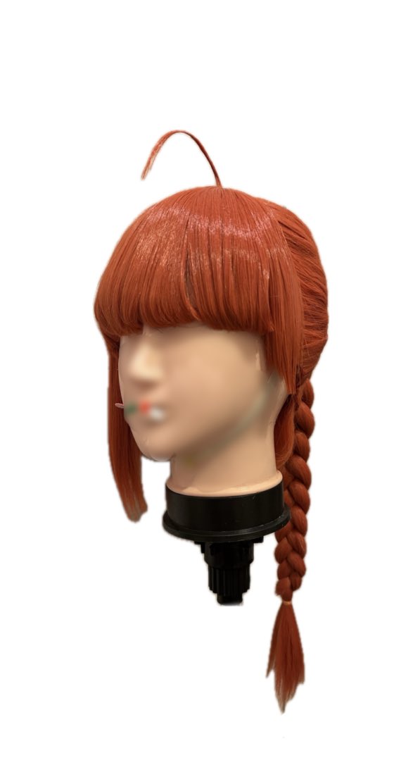 いやぁ〜映画観てテン上げのまま江i華さん作っちった❣️
思えば毎週アップヘアーウィッグ作ってるわ