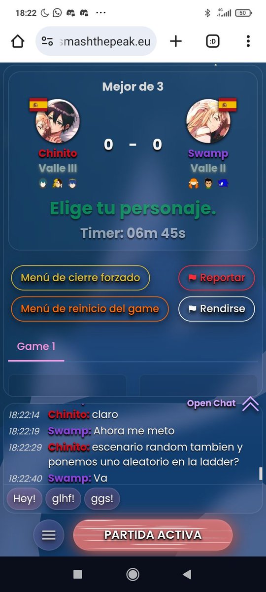 Como mola la ladder no? (Fuimos full ditto random)