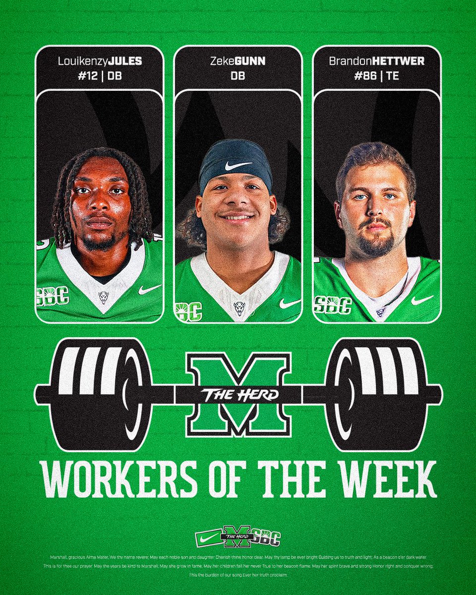 Marshall Football tweet media