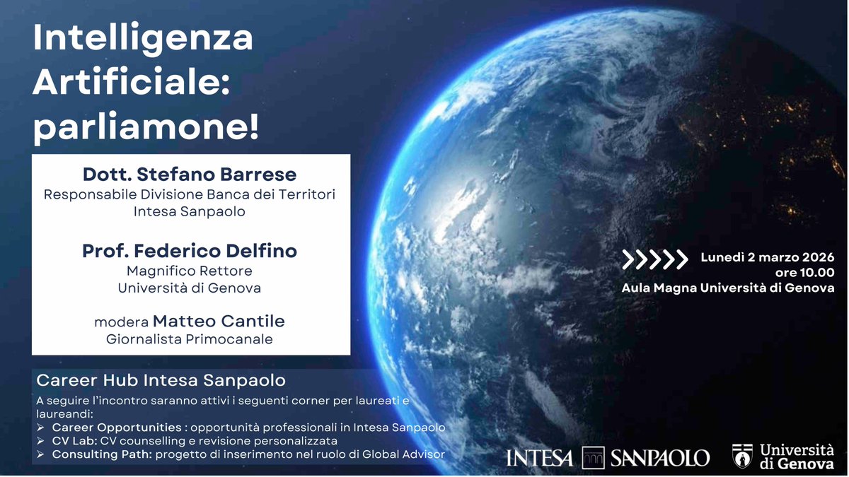 Università di Genova tweet media