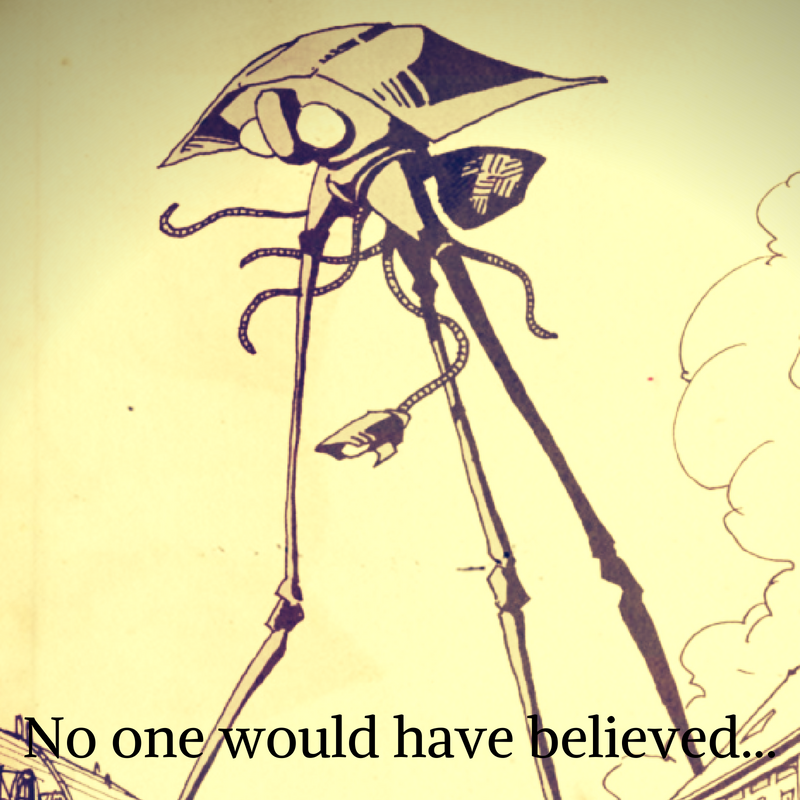 martiandiaries's tweet image. Yet across the gulf of space, minds that are to our minds as ours are to those of the beasts that perish, intellects vast and cool and unsympathetic, regarded this earth with envious eyes. From the opening of The War Of The Worlds #HGWells #alieninvasion