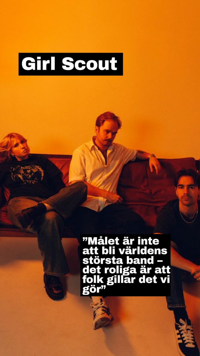 Har intervjuat det fin-fina bandet Girl Scout, som släpper debutalbum i mars och redan hunnit hyllas på de brittiska öarna. 

Här har vi vår nya svenska indieexport.
festivalrykten.se/intervju-med-g…