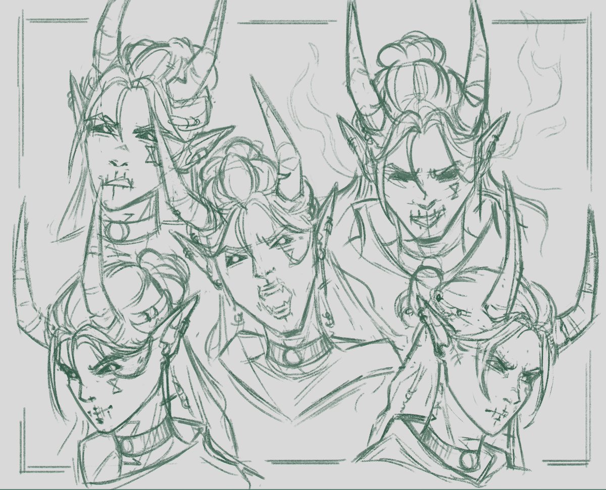 EmagineNations's tweet photo. #dnd #tiefling 👻👿🌒 https://t.co/sIYYFFV80b