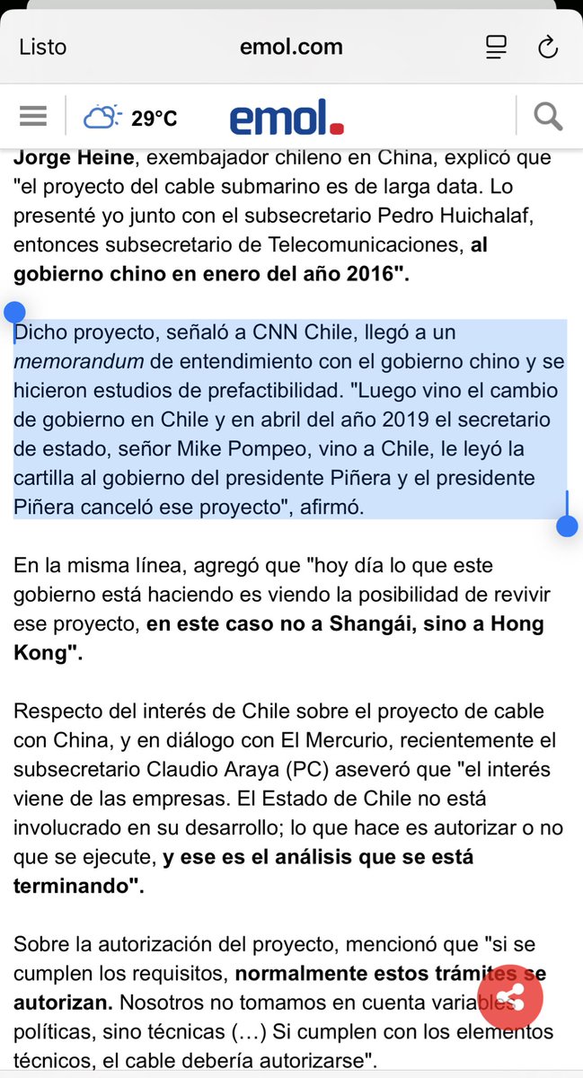 No vieja borracha y mentirosa 
Lo impulsó Bachelet el 2016 y Piñera lo evaluó pero les cerró la puerta con un NO rotundo el 2020

bcn.cl/observatorio/a…