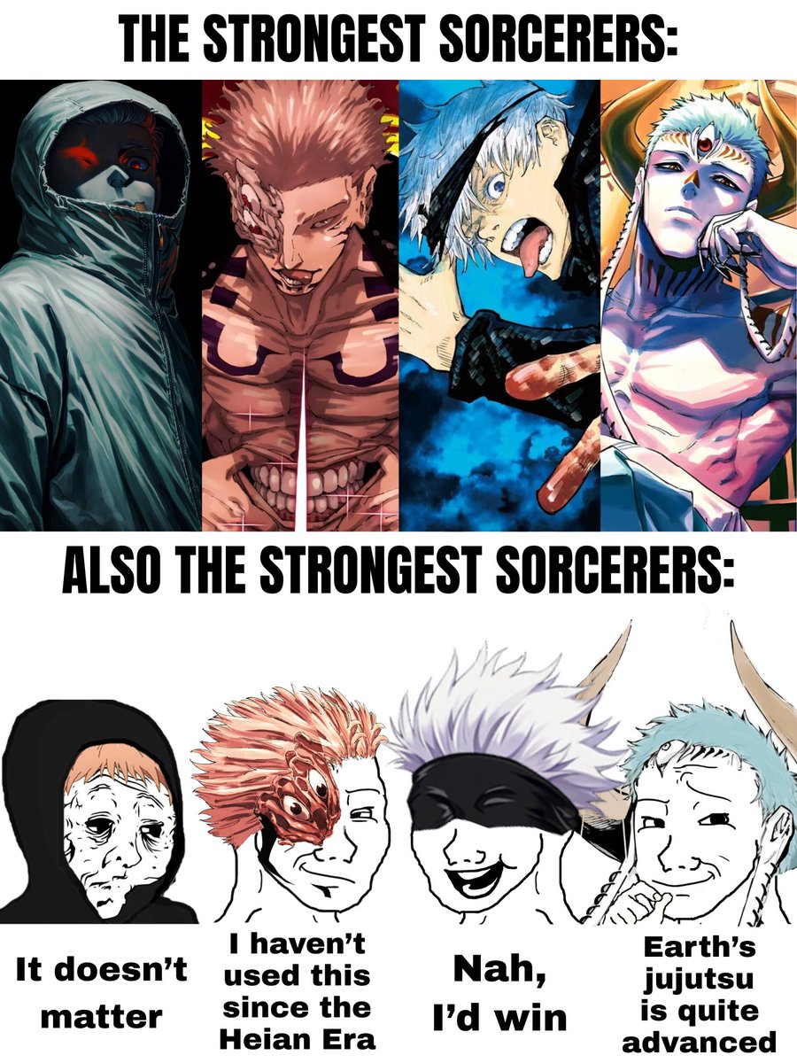 Drizzi Or use one of Sukuna's two most Iconic lines