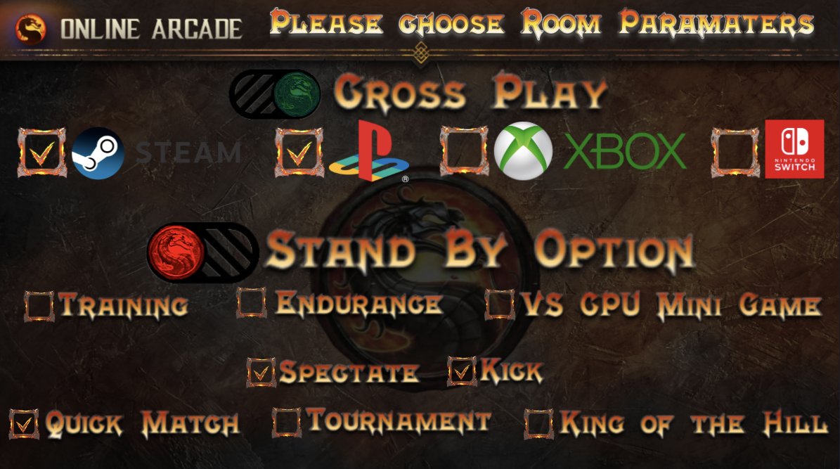 Changed up the original concept and added the 'Kick' option (because I forgot).