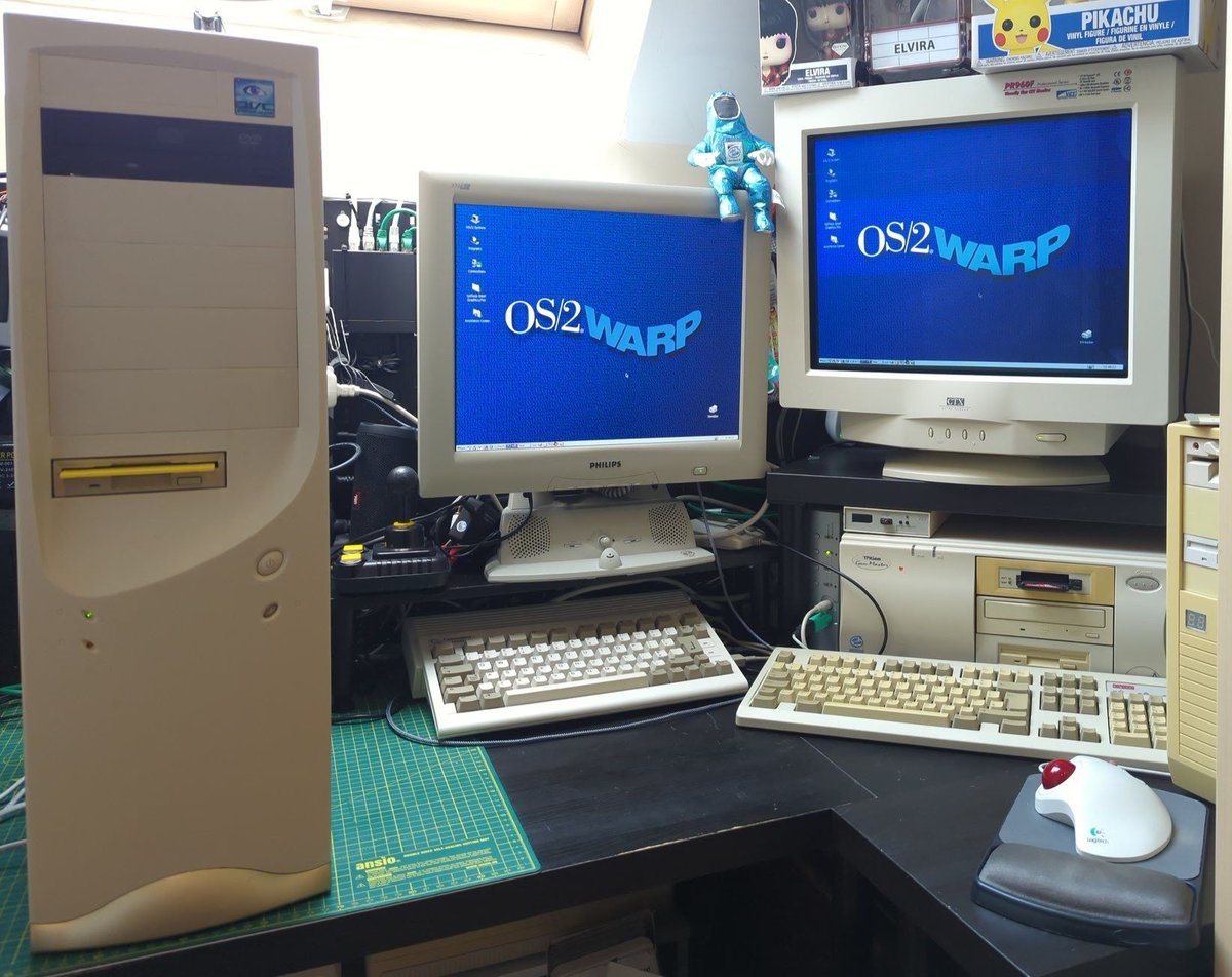 OS/2 Warpだ！(;´∀｀) (昔の会社で全社的に導入して突如としてサクッ