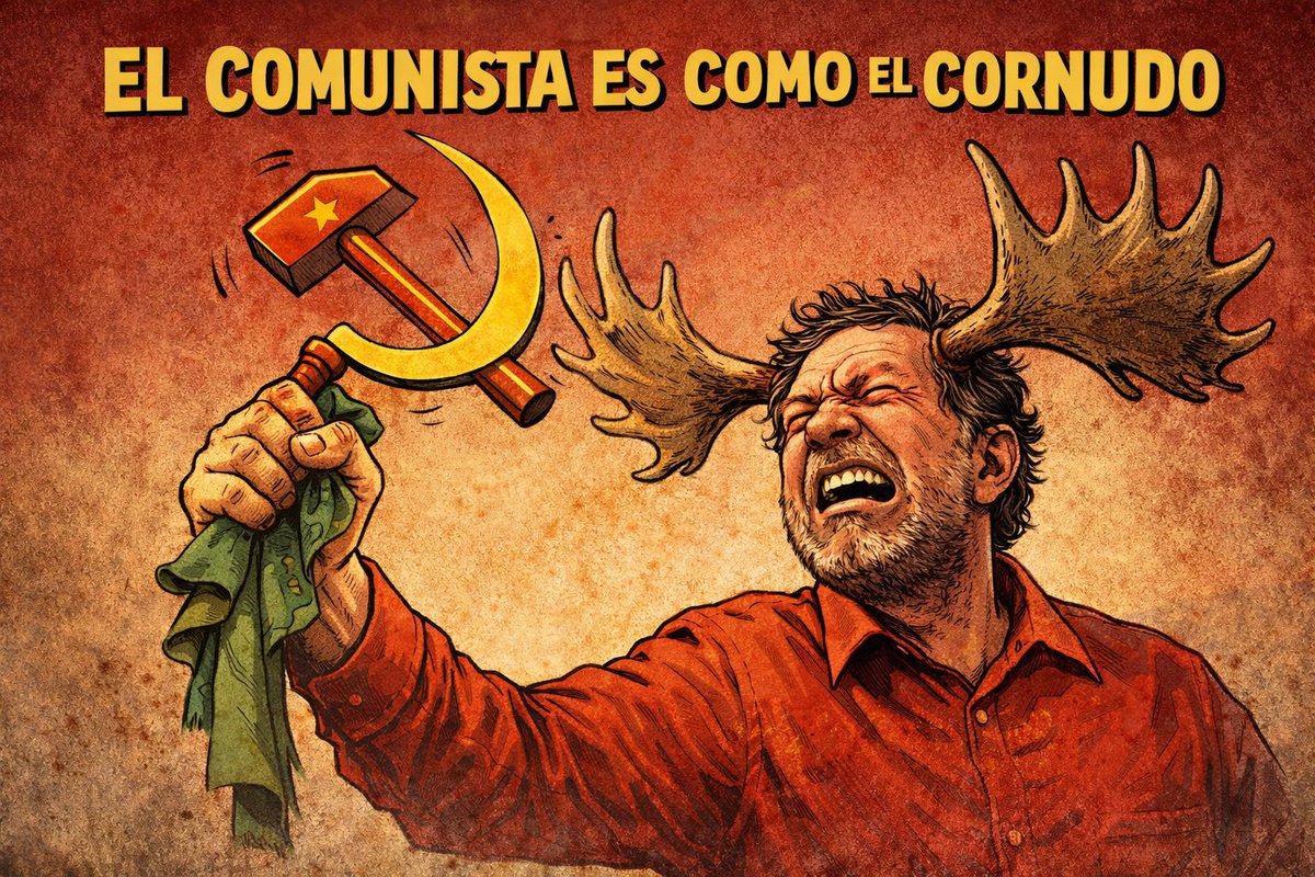 EL COMUNISTA ES COMO EL CORNUDO

Tú le enseñas las fotos.
Le pones los videos.
Le muestras las cifras.
Le señalas la escasez, los apagones, la migración masiva…

Y te dice:
—Eso es mentira. Eso es manipulación. Eso es culpa del bloqueo.

Es el único ser humano que puede ver la