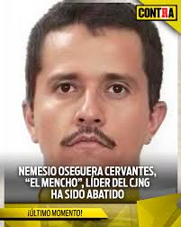 🚨🇲🇽 BREAKING — Mexico Killed "El Mencho" the Top Boss of the Jalisco Cartel.