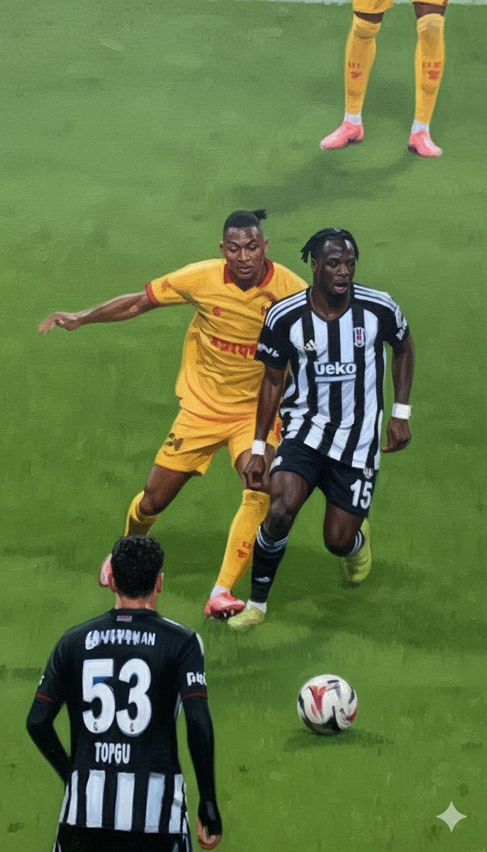 🟨 Olaitan’ın ayağına geç kalınmış bir müdahaleyle basan Miroshi sarı kart görmeliydi.
#BJKvGOZ