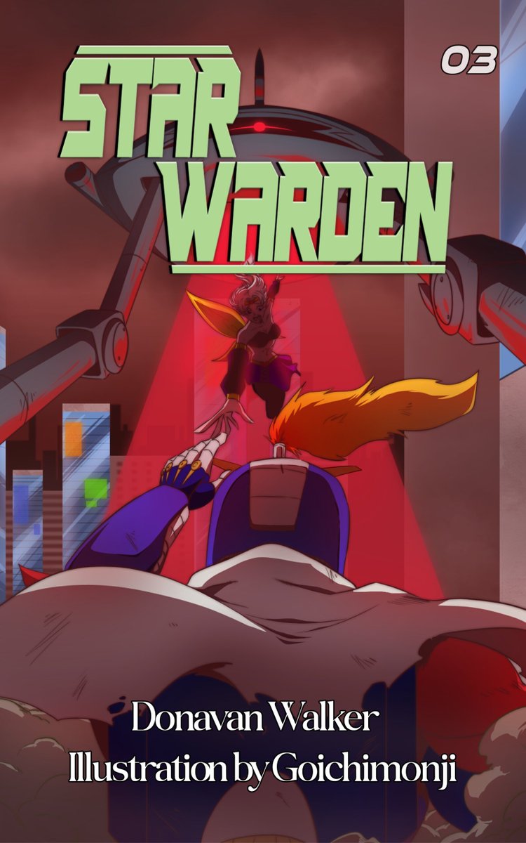 I hope Star Warden gives the feeling that you're reading a Saturday morning cartoon. That old school simple adventure you saw as a kid. 
Unless you grew up after those TV blocs no longer existed. Then I hope I'm able to communicate my own enjoyment of them too you.