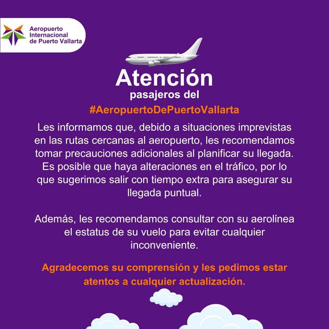 airplusnews's tweet image. 🔴 Fermeture de l’aéroport de Puerto Vallarta au Mexique. Les vols se déroutent tous.

Nemesio Oseguera Cervantes, connu sous le nom de "El Mencho", le chef du cartel de la nouvelle génération de Jalisco , a été tué. La ville est actuellement à feu et à sang.