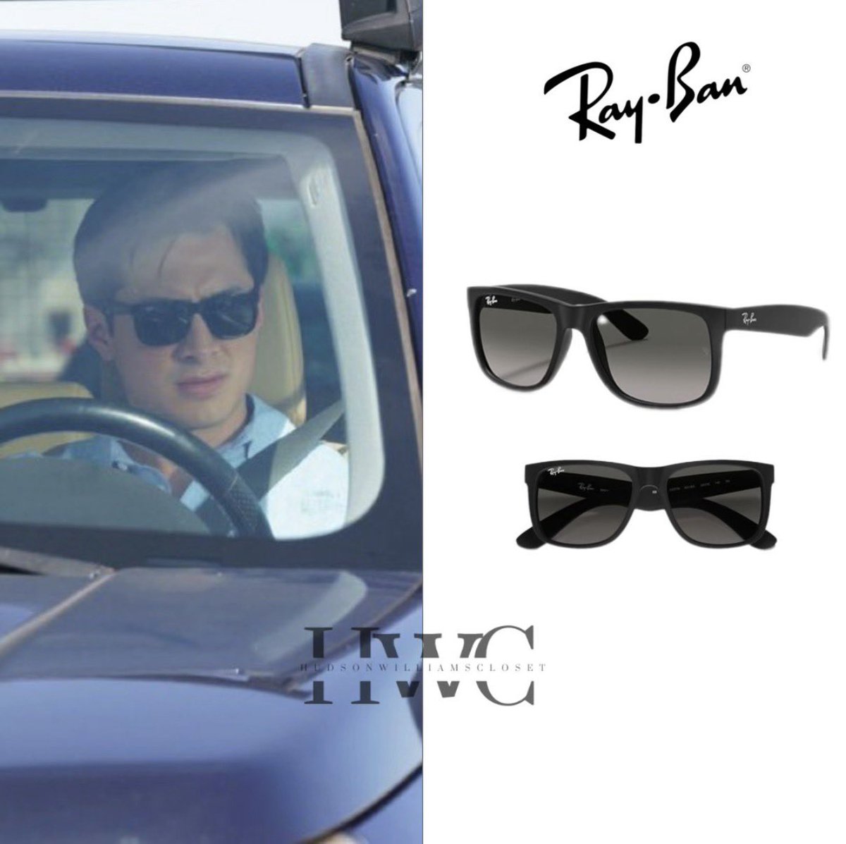 Until Hudson Williams re-emerges again, here’s a Shane Hollander look a day to keep us satisfied. Drop your requests below ⬇️ 

In episode 6, Shane wore the Ray-Ban Justin Classic RB4165 in Matte Rubber Black/Dark Grey — details 🔗 shopmy.us/collections/40…