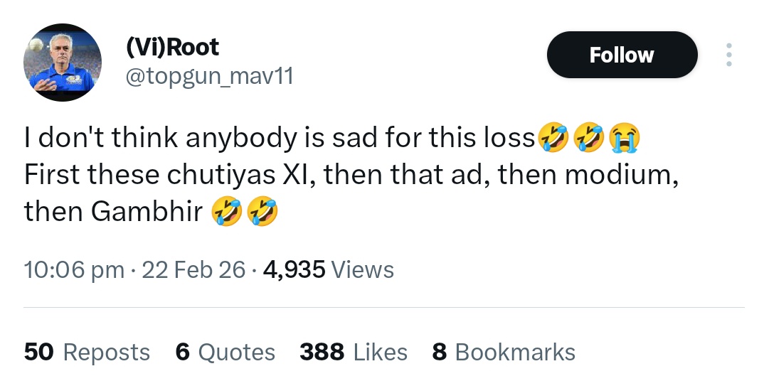 Gotoxytop2's tweet photo. MOST ANTICIPATED INDIAN MELTDOWN COMPILATION : T20 world cup edition

Modium, ghambir meltdown : https://t.co/OiqrzhNA70