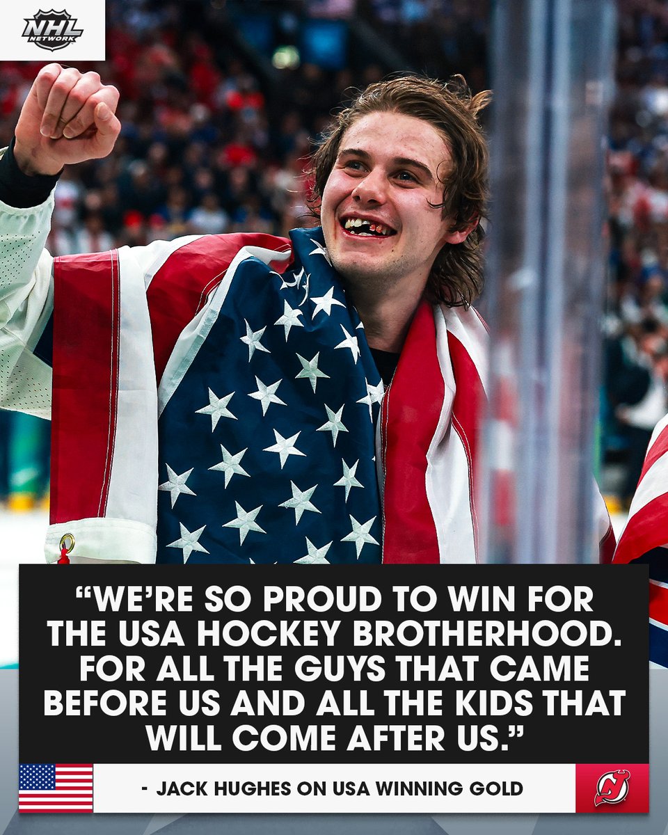 NHLMedia's tweet photo. A generational gold medal! 🇺🇸

#MilanoCortina2026 #WinterOlympics https://t.co/CFnzfpUJX1