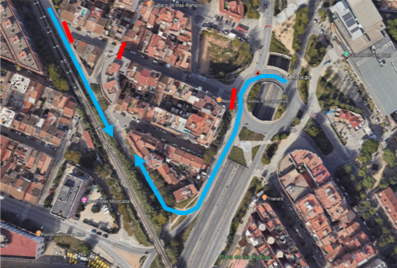 🚧 MOBILITAT | Afectació puntual al trànsit de vehicles per les obres de construcció del supermercat Aldi.

⛔ Tall al pas de vehicles al carrer Santa Fe
📆 24 de febrer (de 8 a 19 h)

⛔ Tall al pas de vehicles al carrer Anselm Clavé
📆 25 i 26 de febrer (de 8 a 18 h)
✅