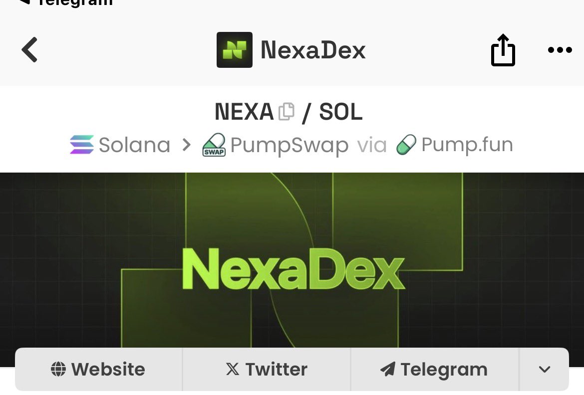 rowan_hag01's tweet image. Check out $NEXA 

Live dApp, smooth perp trading, built-in privacy, and now expanding cross-chain

It’s one of those projects delivering @UseNexaDex 

4fkGogLGZaTG7bSvy3MX1RB8P6Y4xMnNfuoYXs8Cpump