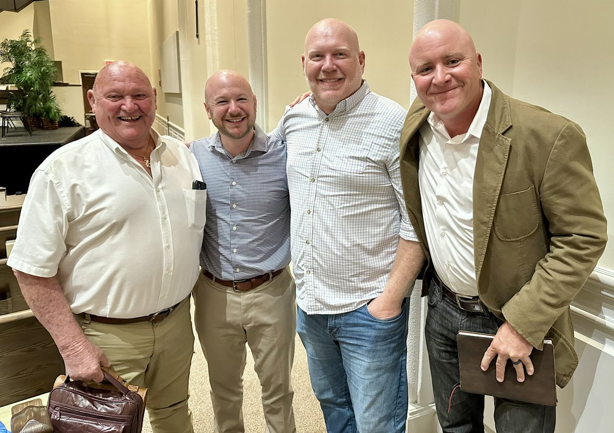 Sometimes you gotta let your head shine for Jesus! 🧑🏻‍🦲✨ Love these Dover bald brothers!!!