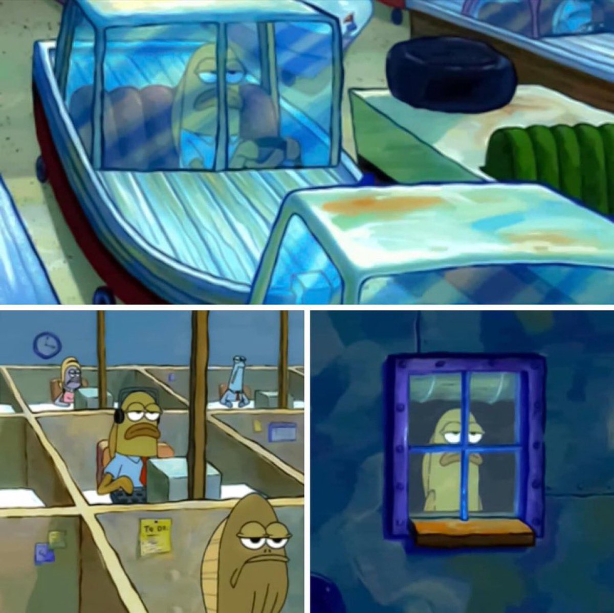 "haven't seen u in a while, what u been up to?" 

me: